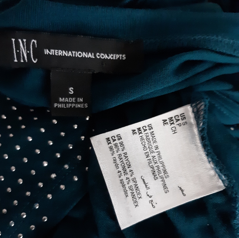 INC Studded Short Sleeve Top - Picture 4 of 4